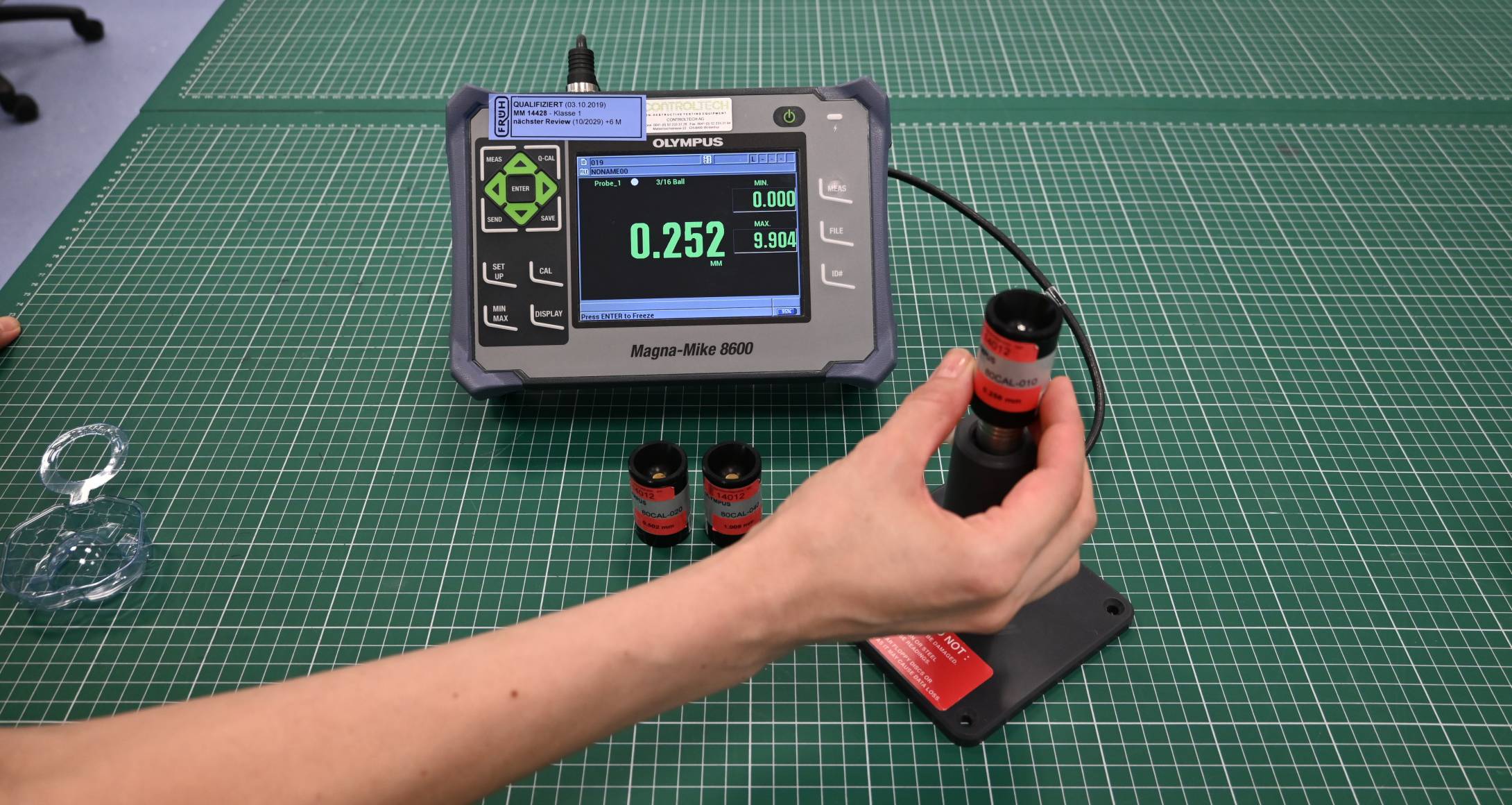 transparente Infusionsbeutel