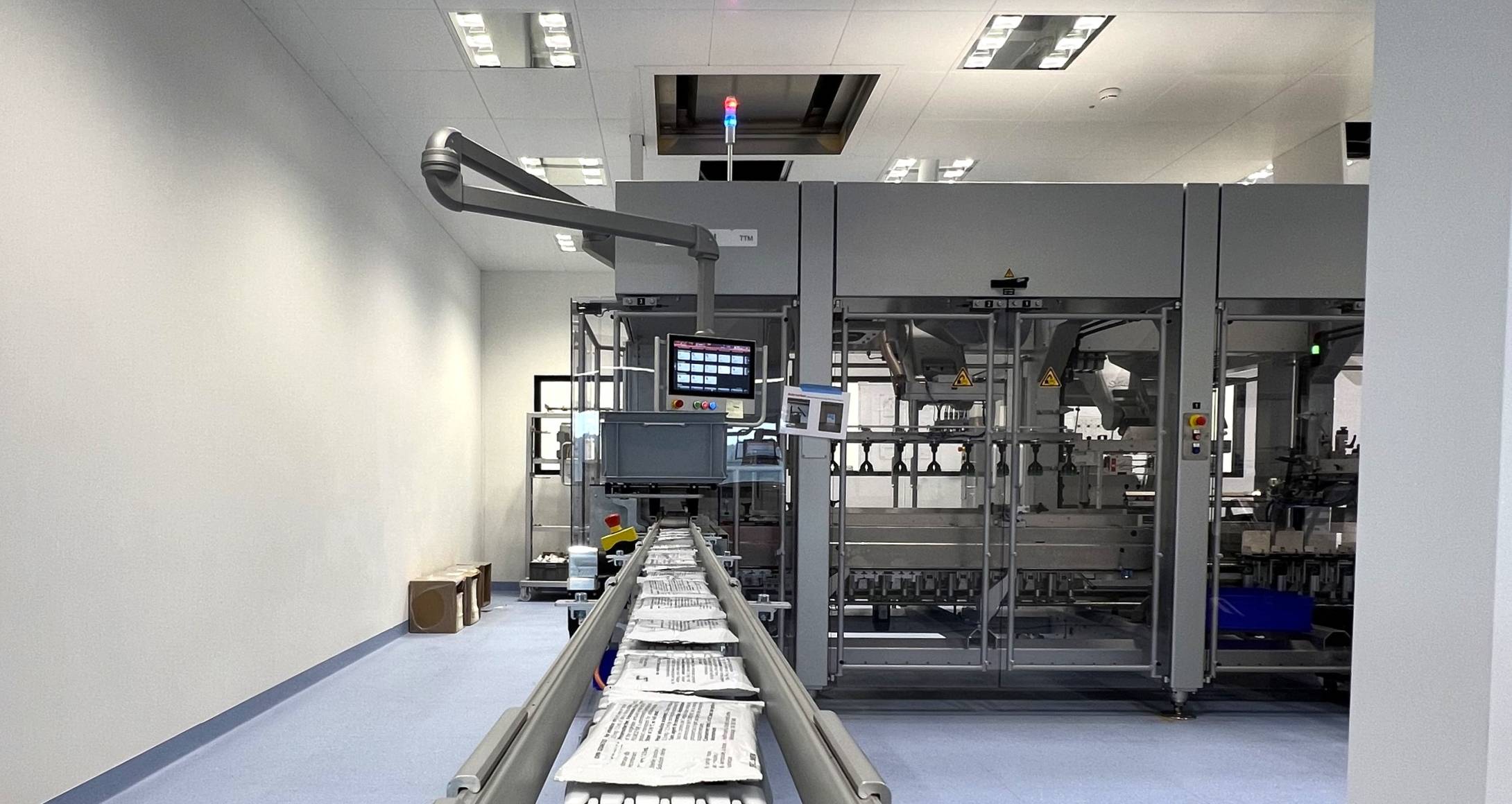 Transportband Schlauchbeutel