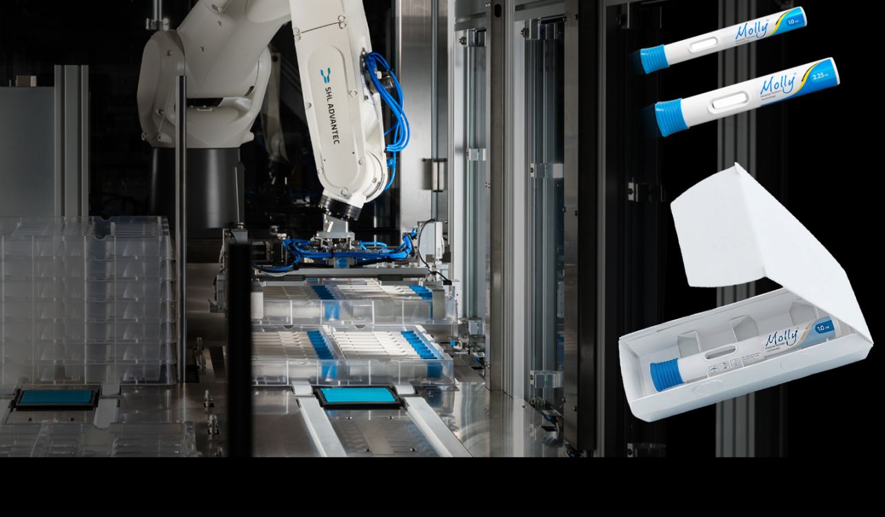 Autoinjector Robot and Blister filling