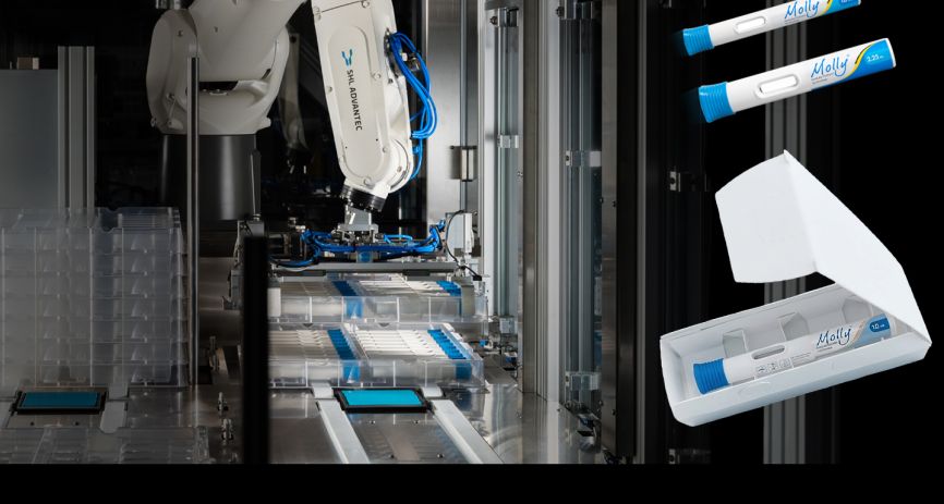 Autoinjector Robot and Blister filling