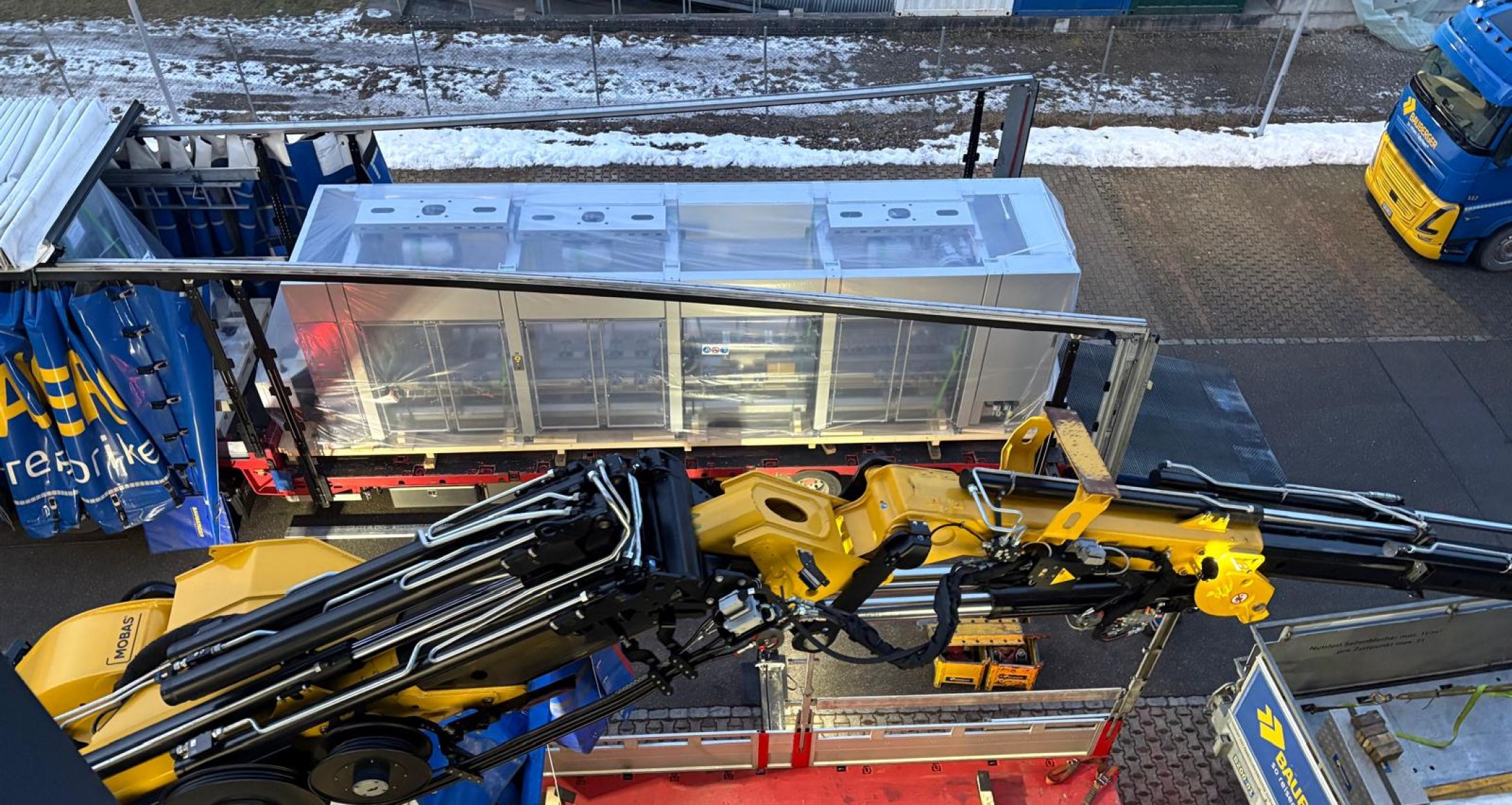 Verladung Anlagenteil