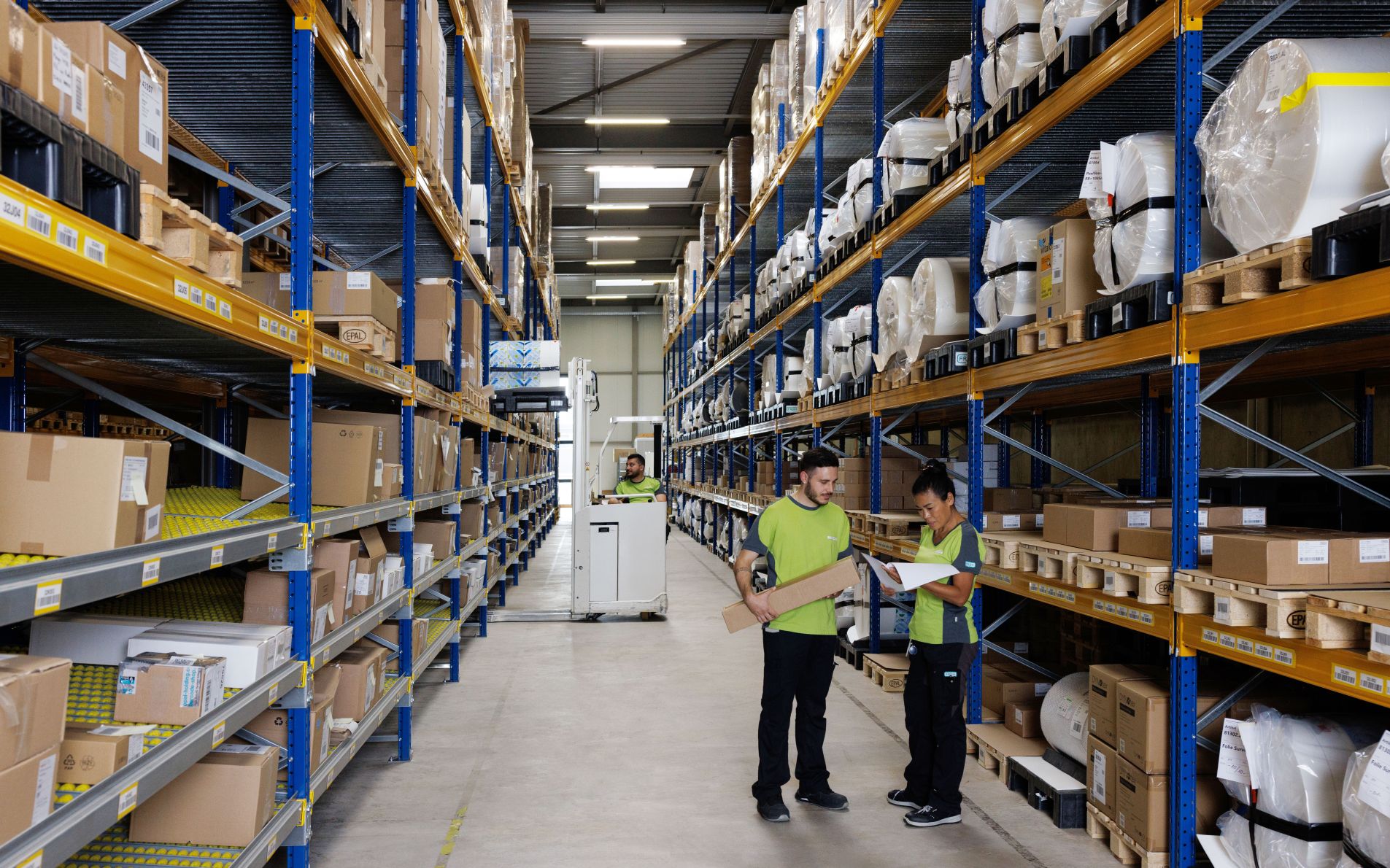 Large storage space and proof of inventory